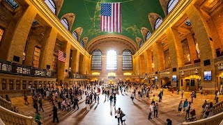 Walking Tour of Grand Central Terminal — New York City 【4K】🇺🇸 [upl. by Babbie]