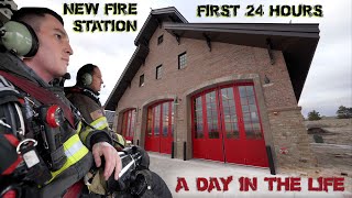 First 24 Hours in a New Fire Station  A Day in the Life [upl. by Minor]