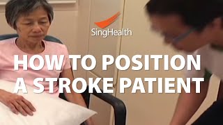 How To Position A Stroke Patient [upl. by Holmann]