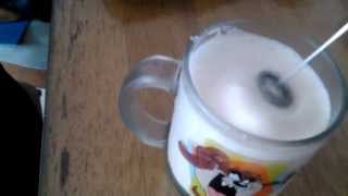 Aerolatte Review Frothing Cold Milk In Under 1 Minute [upl. by Pedrick]